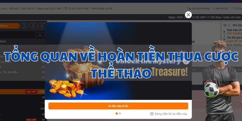 Tổng quan về hoàn tiền thua cược thể thao